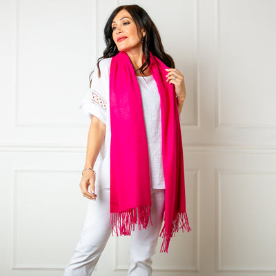 The Cashmere-Mix Pashmina